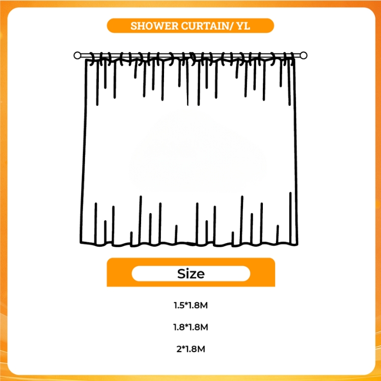 3D shower curtain - Sailor Moon Shop