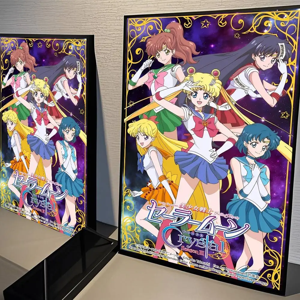 Sailor Moon Elegant Anime Wall Art