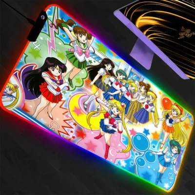 RGB Anime Gaming RGB Mouse Pad