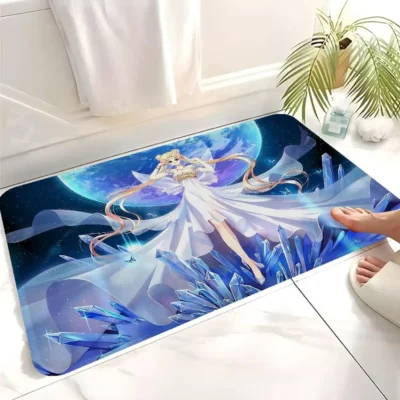 Aesthetic Anime Bath Mat