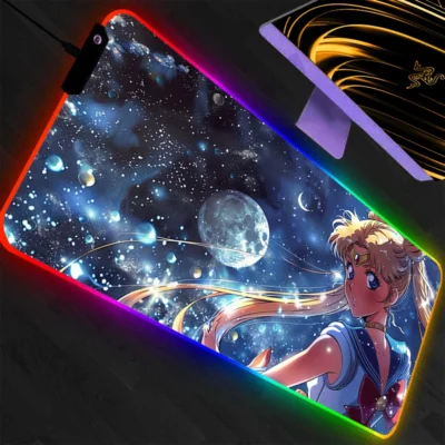 Anime Desk LED RGB Mouse Pad