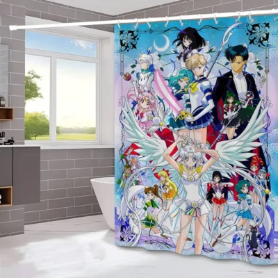 Cartoon Style Shower Curtain