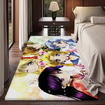 Sailors Moon Anime Decorative Home Rugs