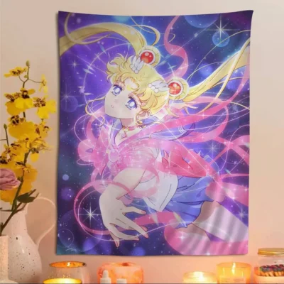 Anime Sailor Moon Crystal Cute Tapestries