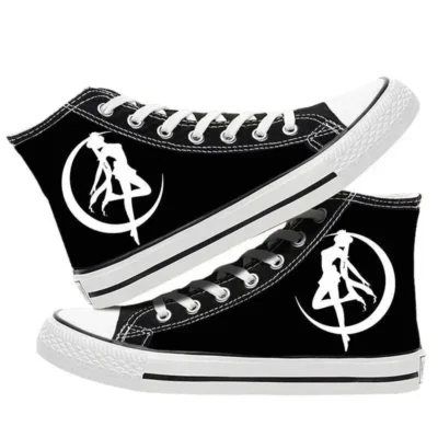 Sailor Moon high-top two-dimensional student canvas shoes