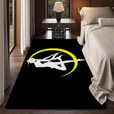 Sailors Moon Minimalist Anime Rugs