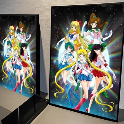 Pastel Anime Wall Art