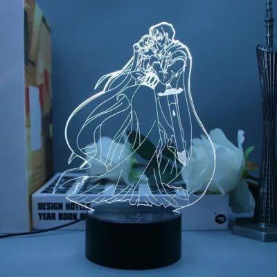 Sailor Moon Tsukino Usagi 3D Led Night Light Anime Cartoon Lamp