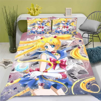 Cute Anime Bedding Set