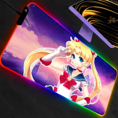 High Quality Anime RGB Mouse Pad