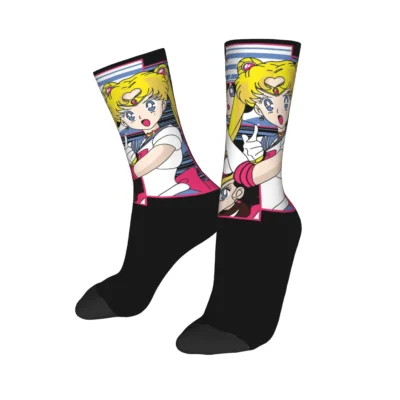 Sailors Moon Anime Style Sock