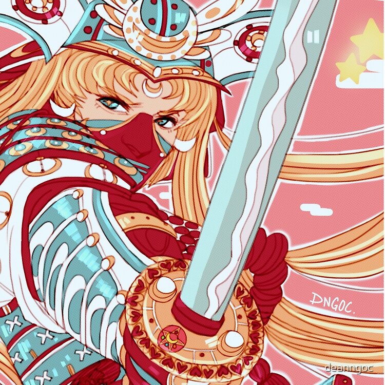 Samurai Moon Tote Bag - Image 2