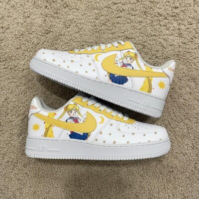 Anime Moon Girl Adult AF Sneaker