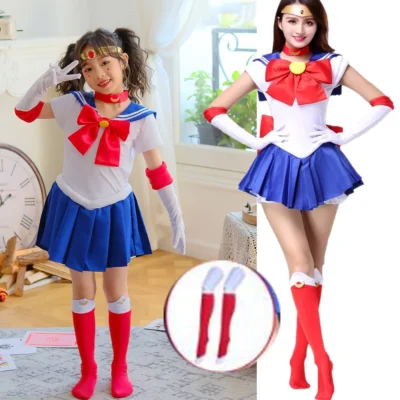 Anime Sailor Moon Tsukino Usagi Adult children Cosplay