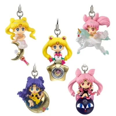 Cute Sailor Moon Anime Figurine Pendant Action Figure Kawaii Keychain