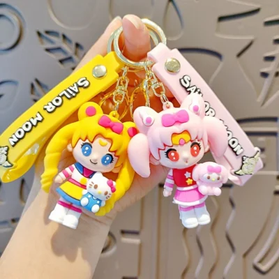 Sailor Moon Cross Dressing Series Key Buckle Comic Periphery Keychain