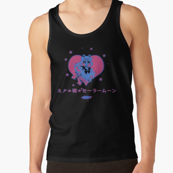 Anime Girl Nostalgia Retro Anime Aesthetic Tank Top