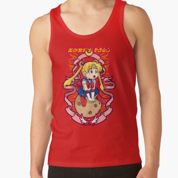 Hot Usagi Tsukino Sailor Moon Tank Top - Image 4
