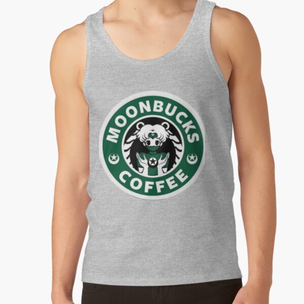 Moonbucks Coffee _ Manga Tank Top - Image 4