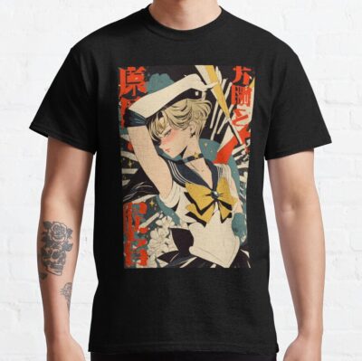 Sailor Uranus Bold Japanese Kanji T-Shirt