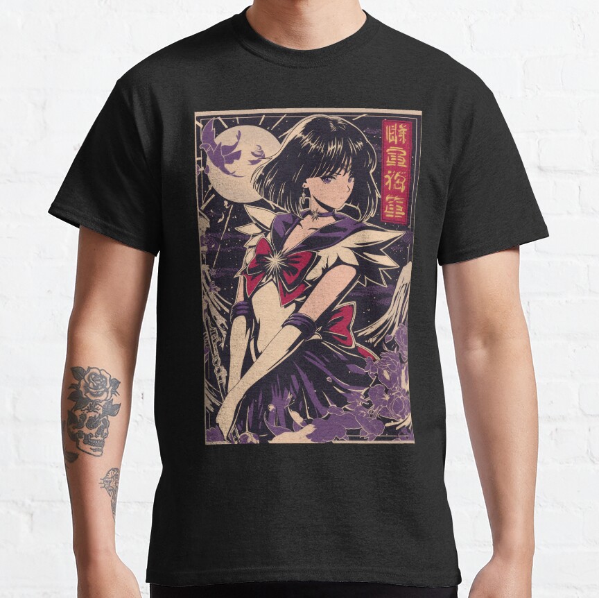 Sailor Saturn Vintage Poster T-Shirt