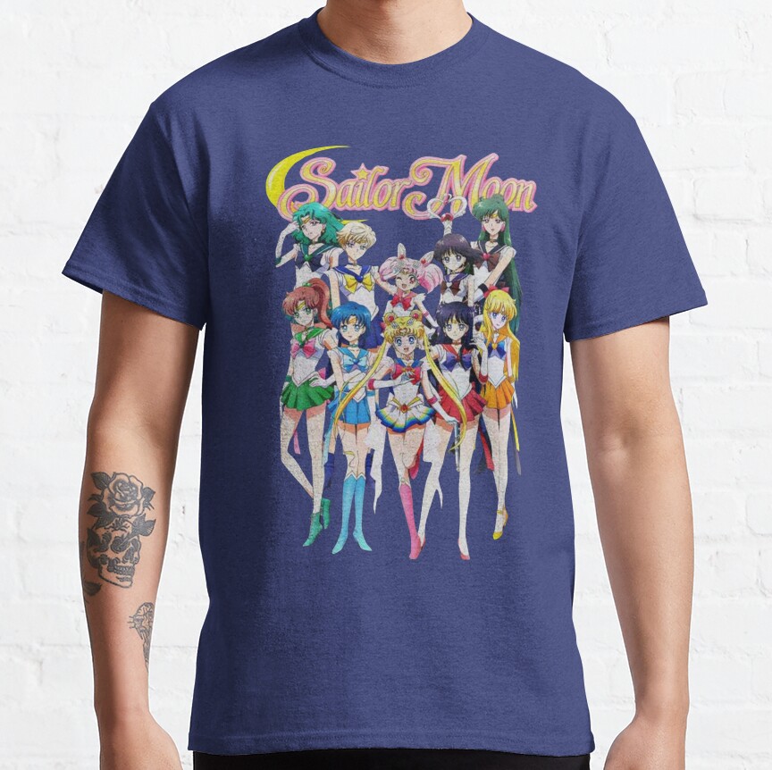 Sailor Scouts Group T-Shirt - Image 5