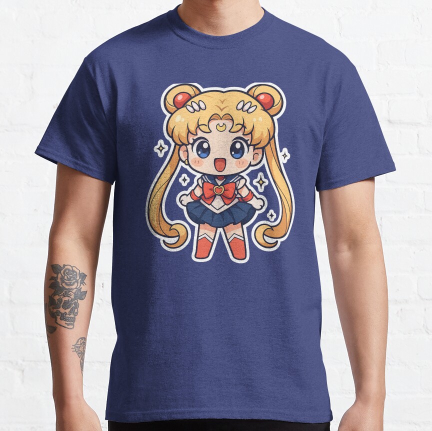 Cute Space Sailor T-Shirt - Image 2