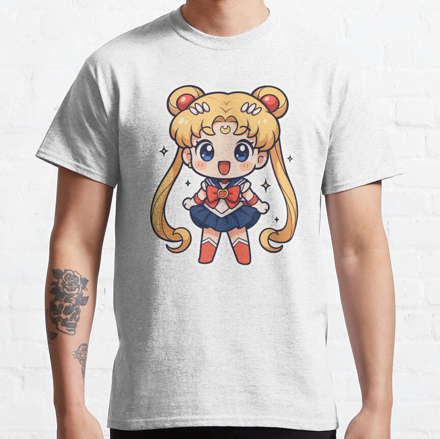 Cute Space Sailor T-Shirt - Image 5