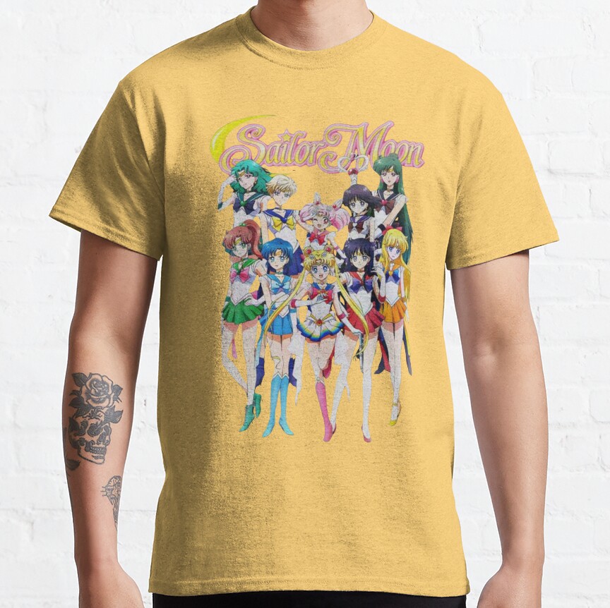 Sailor Scouts Group T-Shirt - Image 3
