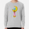 ssrcolightweight sweatshirtmensheather greyfrontsquare productx1000 bgf8f8f8 18 - Sailor Moon Shop