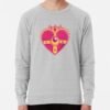 ssrcolightweight sweatshirtmensheather greyfrontsquare productx1000 bgf8f8f8 4 - Sailor Moon Shop