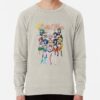 ssrcolightweight sweatshirtmensoatmeal heatherfrontsquare productx1000 bgf8f8f8 - Sailor Moon Shop