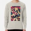 ssrcolightweight sweatshirtmensoatmeal heatherfrontsquare productx1000 bgf8f8f8 13 - Sailor Moon Shop