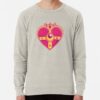 ssrcolightweight sweatshirtmensoatmeal heatherfrontsquare productx1000 bgf8f8f8 4 - Sailor Moon Shop