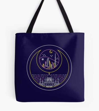 Tokyo In The Moonlight Tote Bag