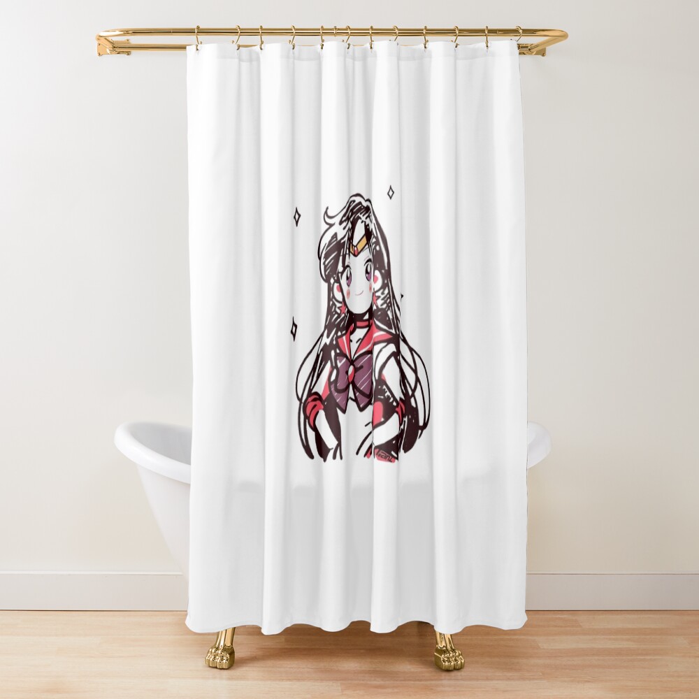 Mystic Guardian Of Fire Shower Curtain
