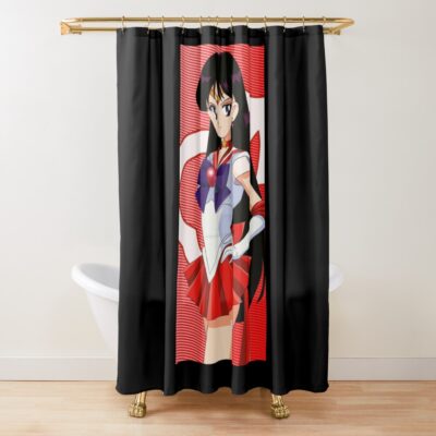 Sailor Mars Shower Curtain