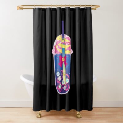 Sailor Moon Boba Shower Curtain