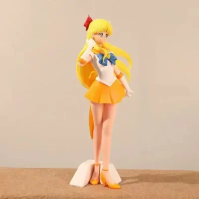 22cm Hino Rei Mizuno Ami Sailor Mars Mercury Pvc Action Model Toy