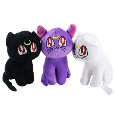 New Style Anime Cartoon Movie Sailor Moon TV Drama Luna Cat