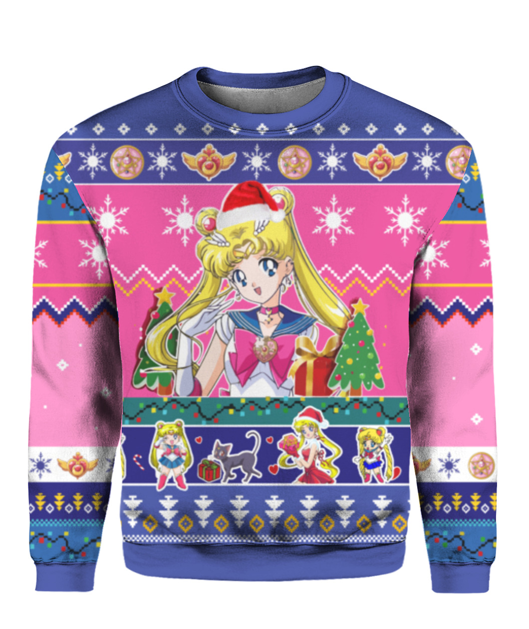 Sailor Moon Usagi Ugly Christmas Sweater