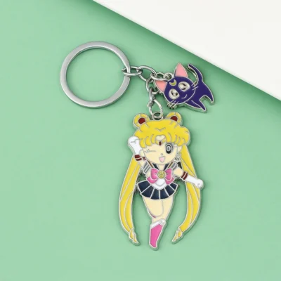 Sailor Jupiter Cute Anime Pendant Keychain