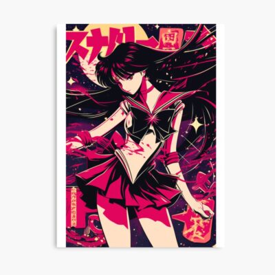 Sailor Mars Vaporwave City Nights Poster