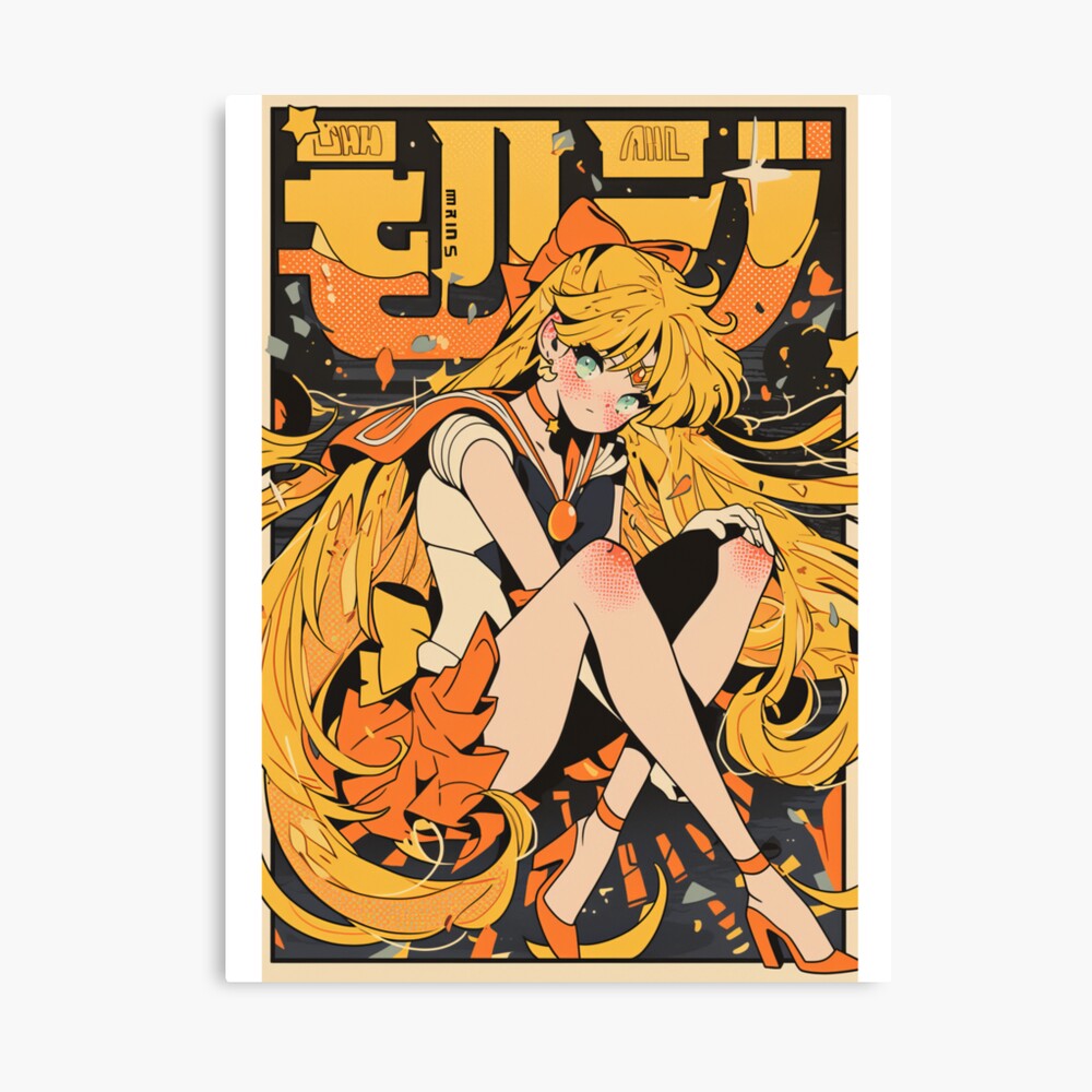 Retro Sailor Venus 70 S Magazine Poster