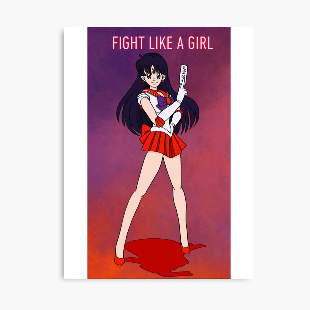 Mars Fight Like A Girl Poster