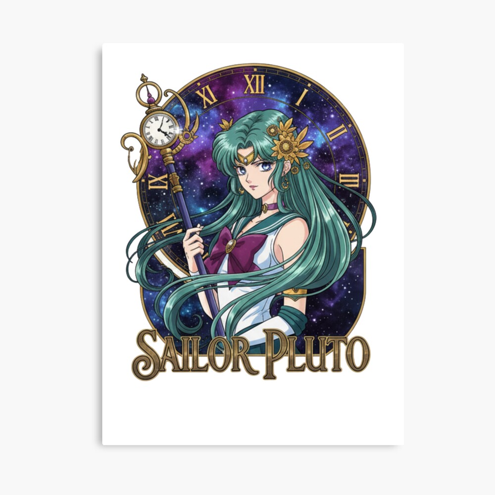 Sailor Pluto Flat Colours Sticker Classic T Shirt Poster