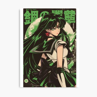 Sailor Pluto Acid Green Poster