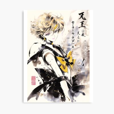 Sailor Uranus Sumi E Poster
