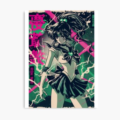 Sailor Jupiter Electric Green Poster
