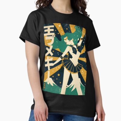 Sailor Neptune Bold Vintage Poster T-shirt